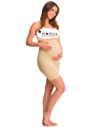 Maternity Support Shorts - Nude