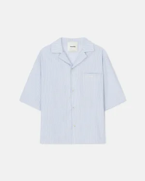 Maxton - Striped Shirt - Blue/Beige/White