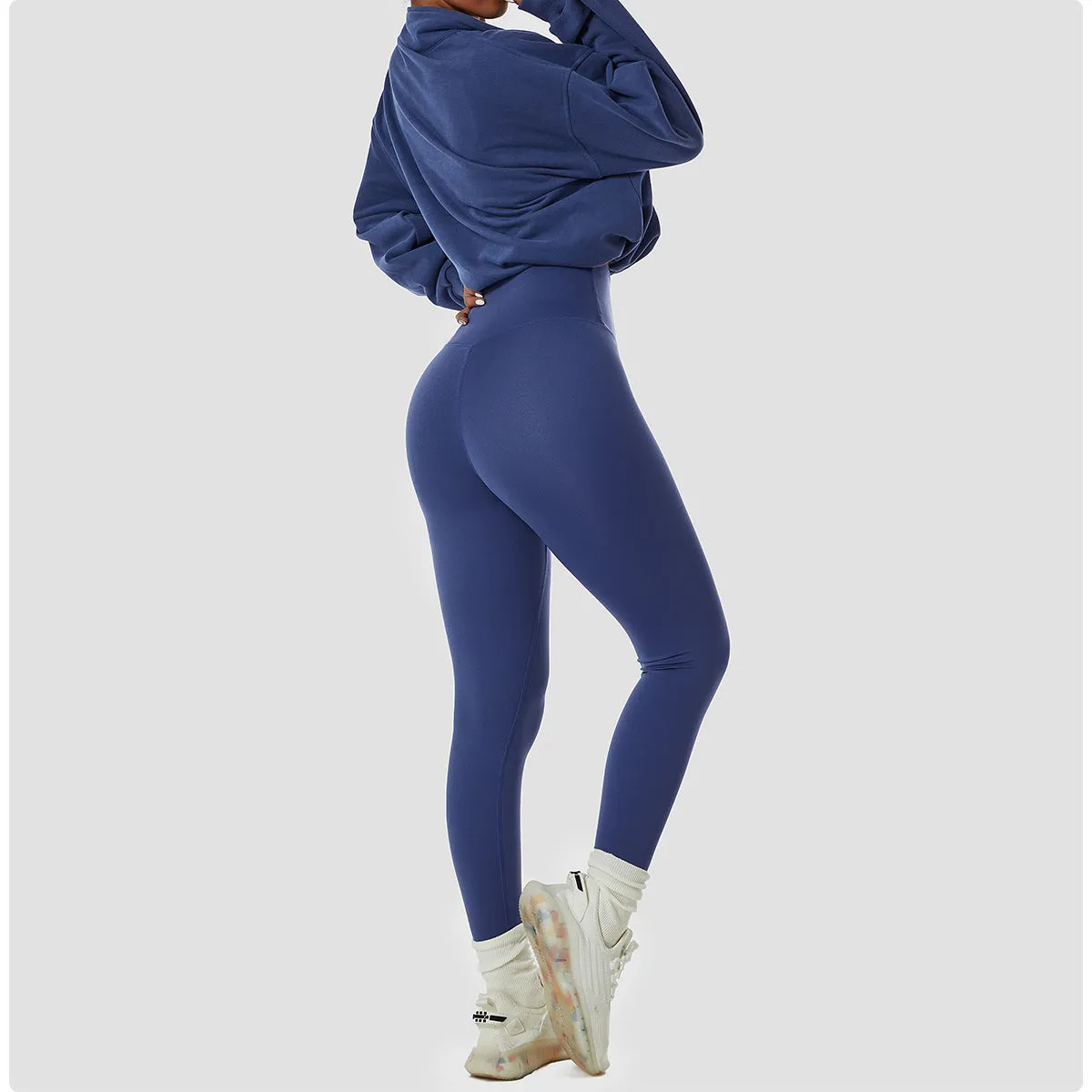 MB FASHION ZIP UP PULL-OVER ACTIVE WEAR TOP 6464LY