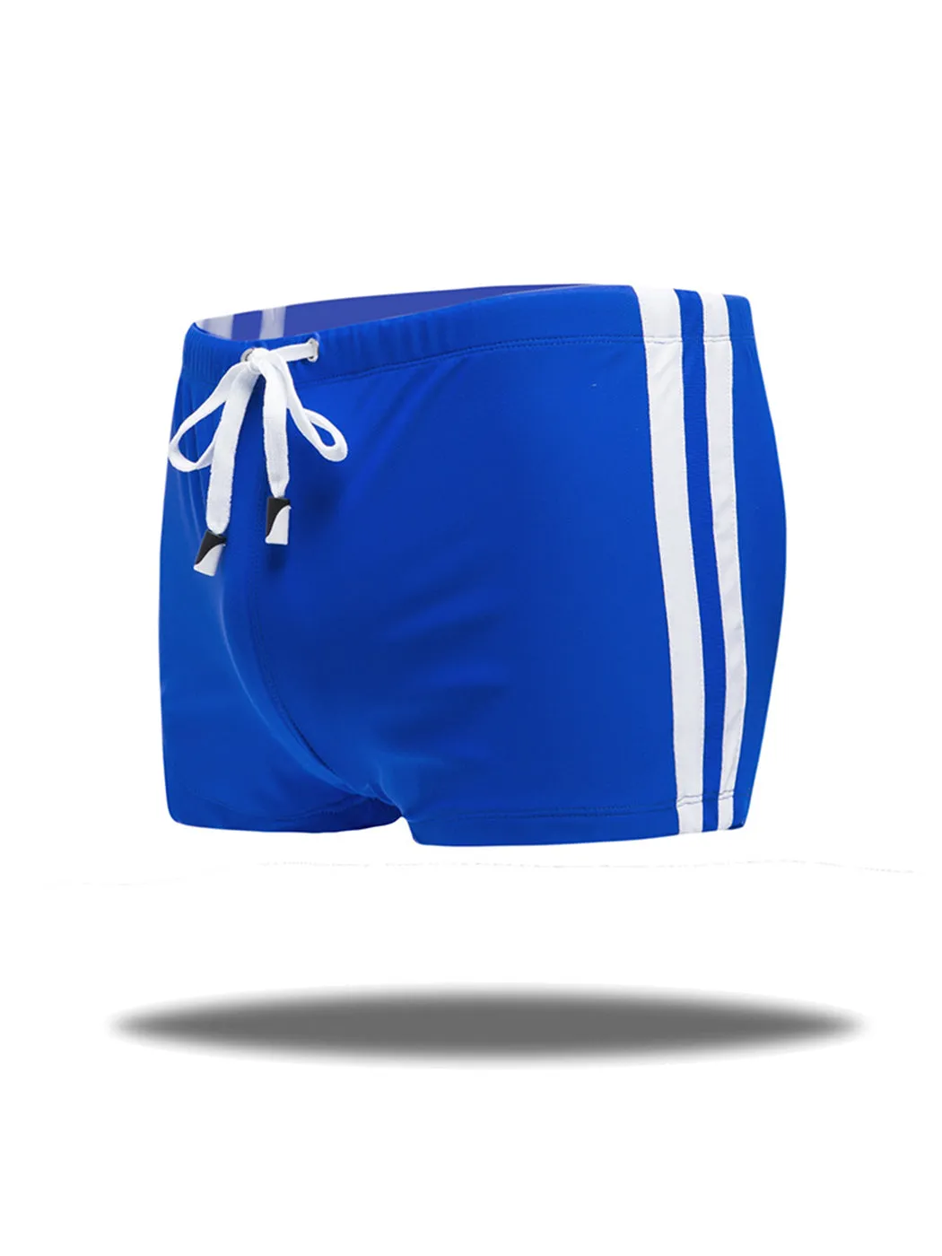 Mens Athletic Swim Trunks with Removable Pad