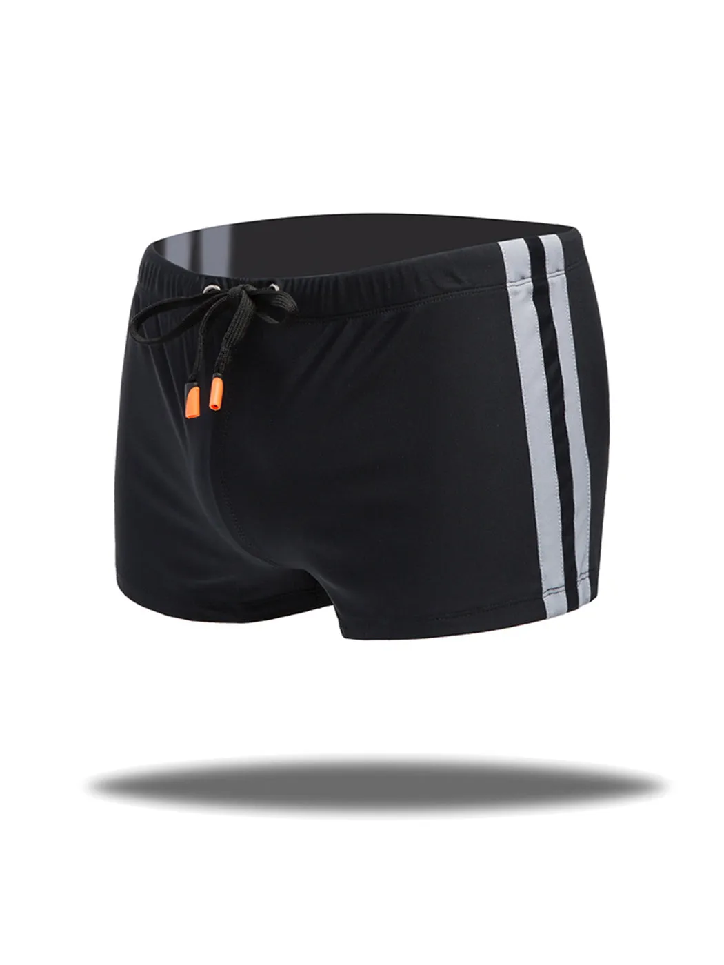 Mens Athletic Swim Trunks with Removable Pad
