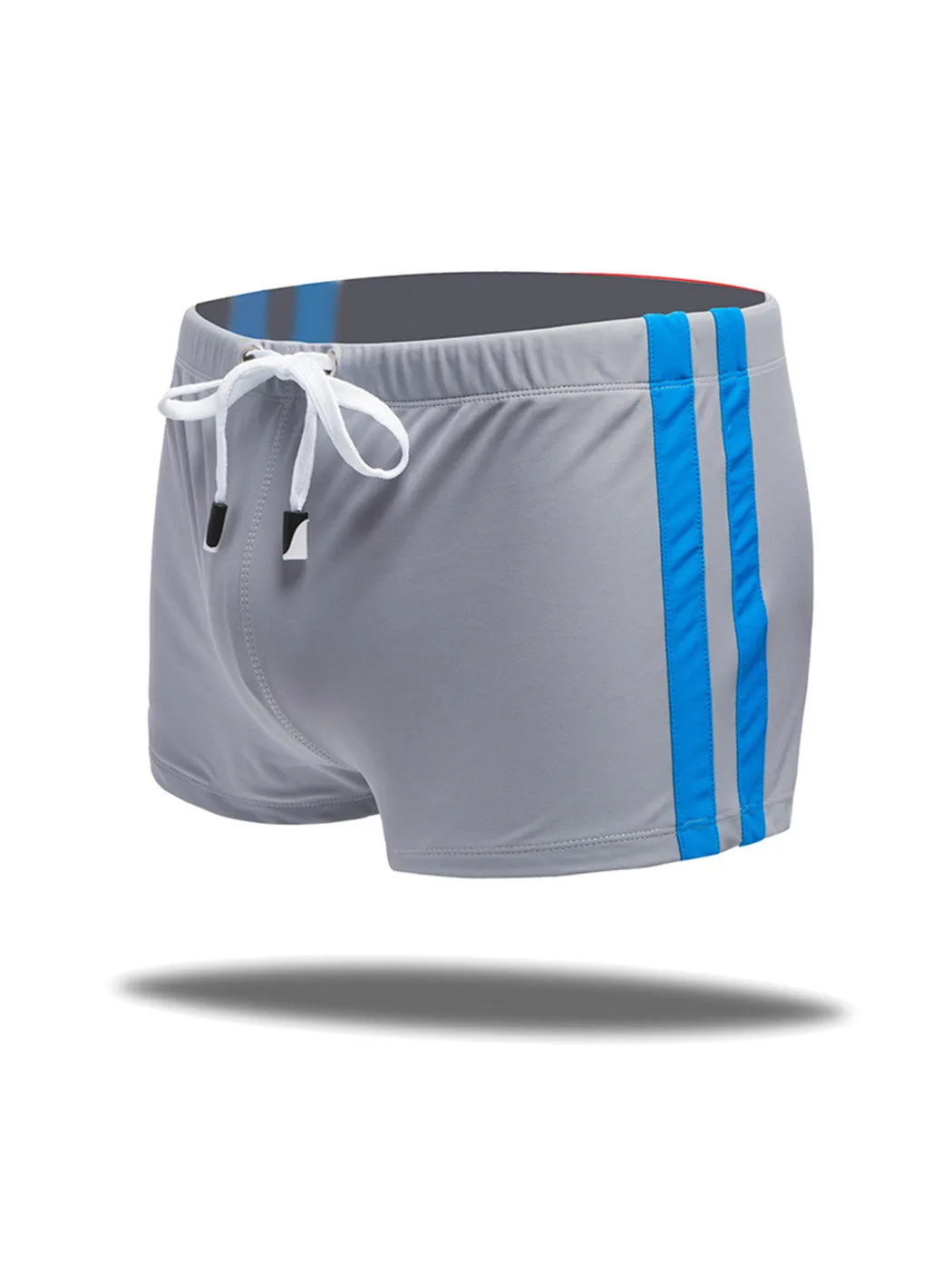 Mens Athletic Swim Trunks with Removable Pad