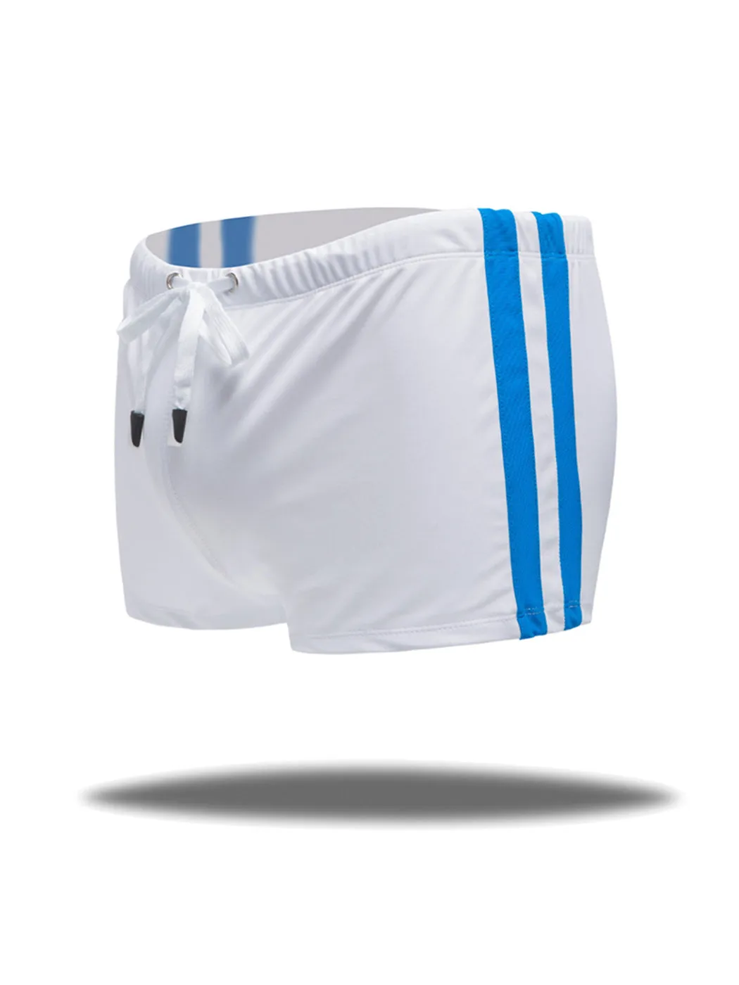 Mens Athletic Swim Trunks with Removable Pad