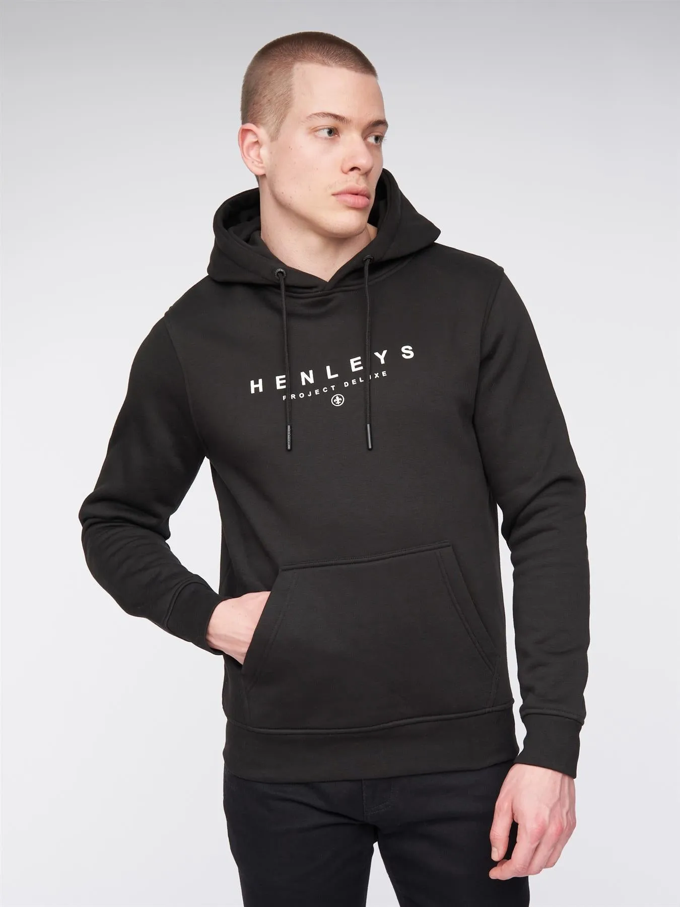 Mens Ninesix Hoodie Black
