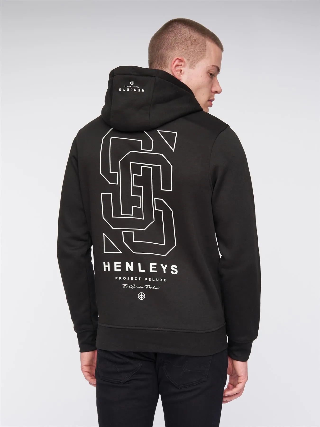 Mens Ninesix Hoodie Black