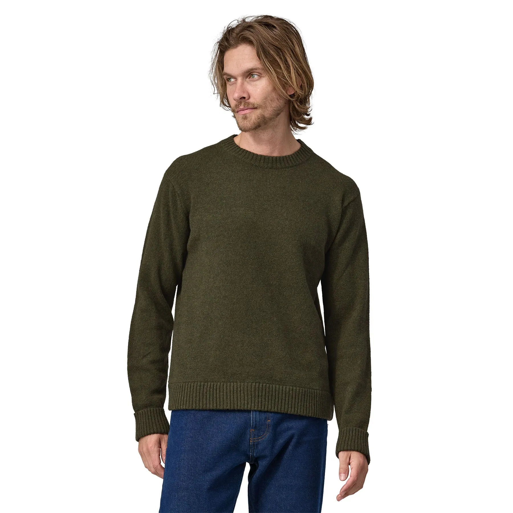 Mens Recycled Wool-Blend Sweater