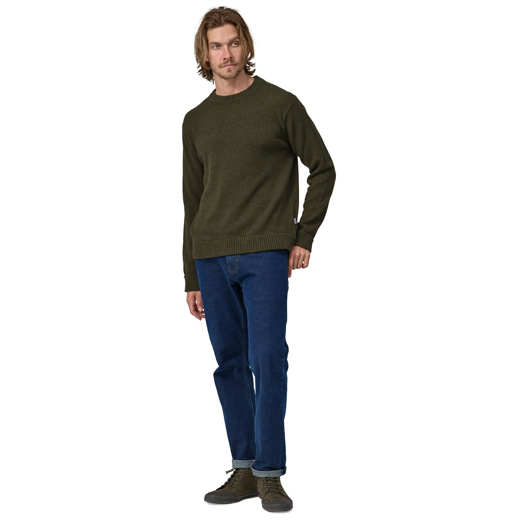 Mens Recycled Wool-Blend Sweater