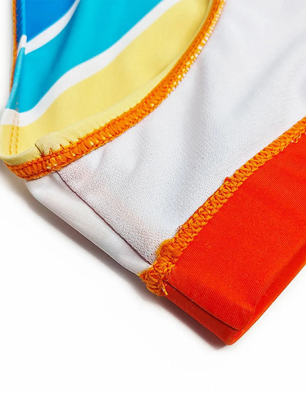 Men's Sexy Color Striped Swim Briefs