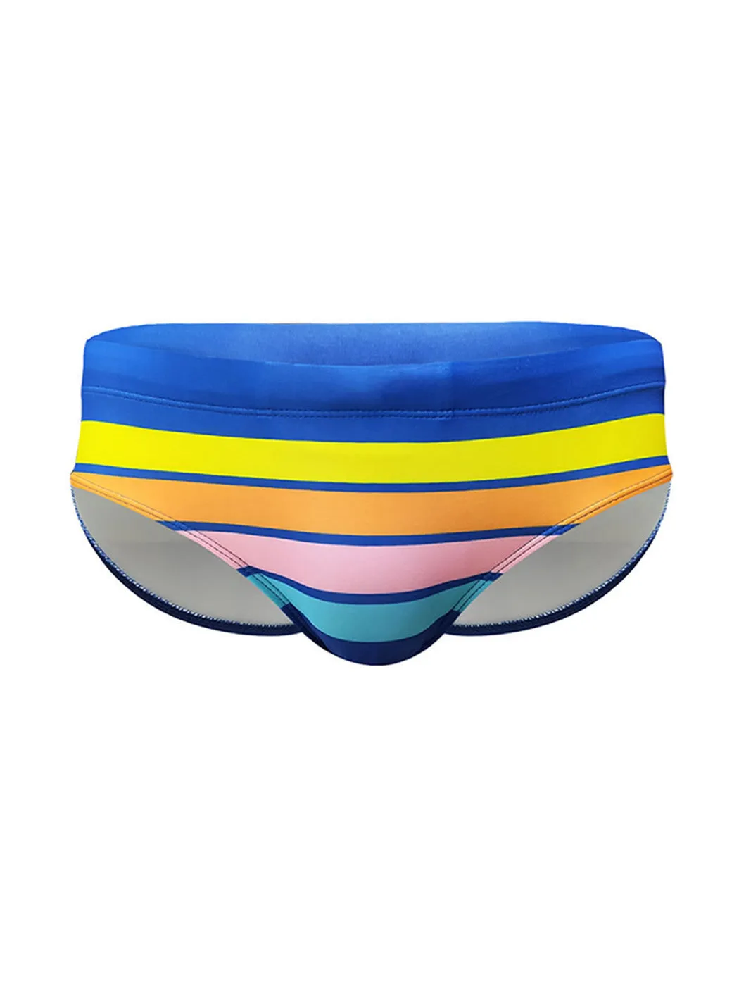 Men's Sexy Color Striped Swim Briefs