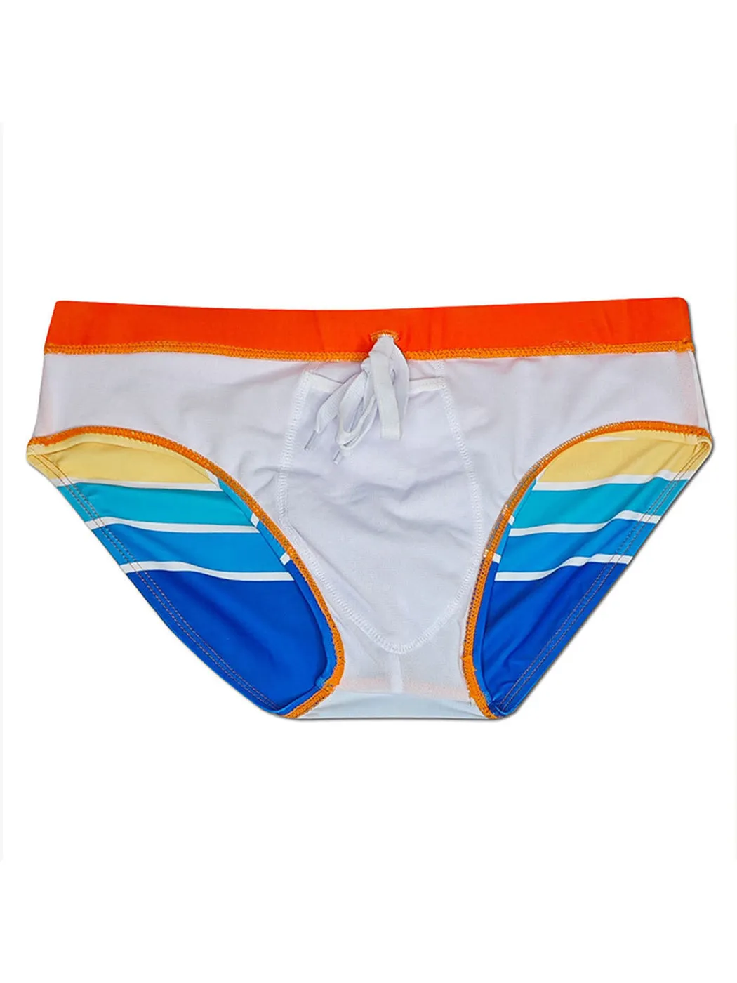 Men's Sexy Color Striped Swim Briefs
