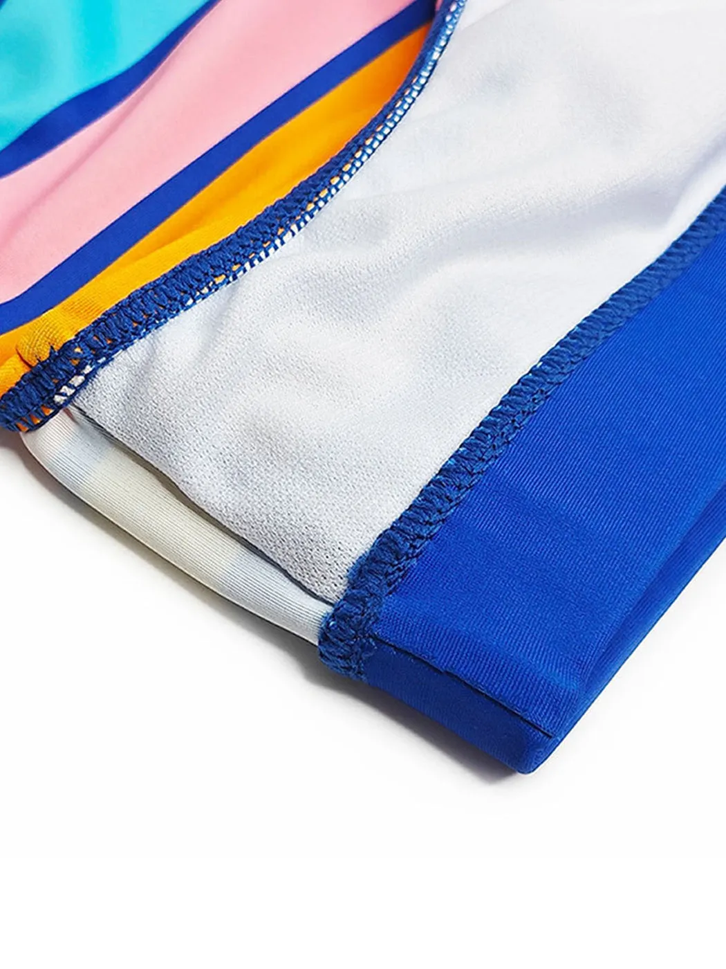 Men's Sexy Color Striped Swim Briefs