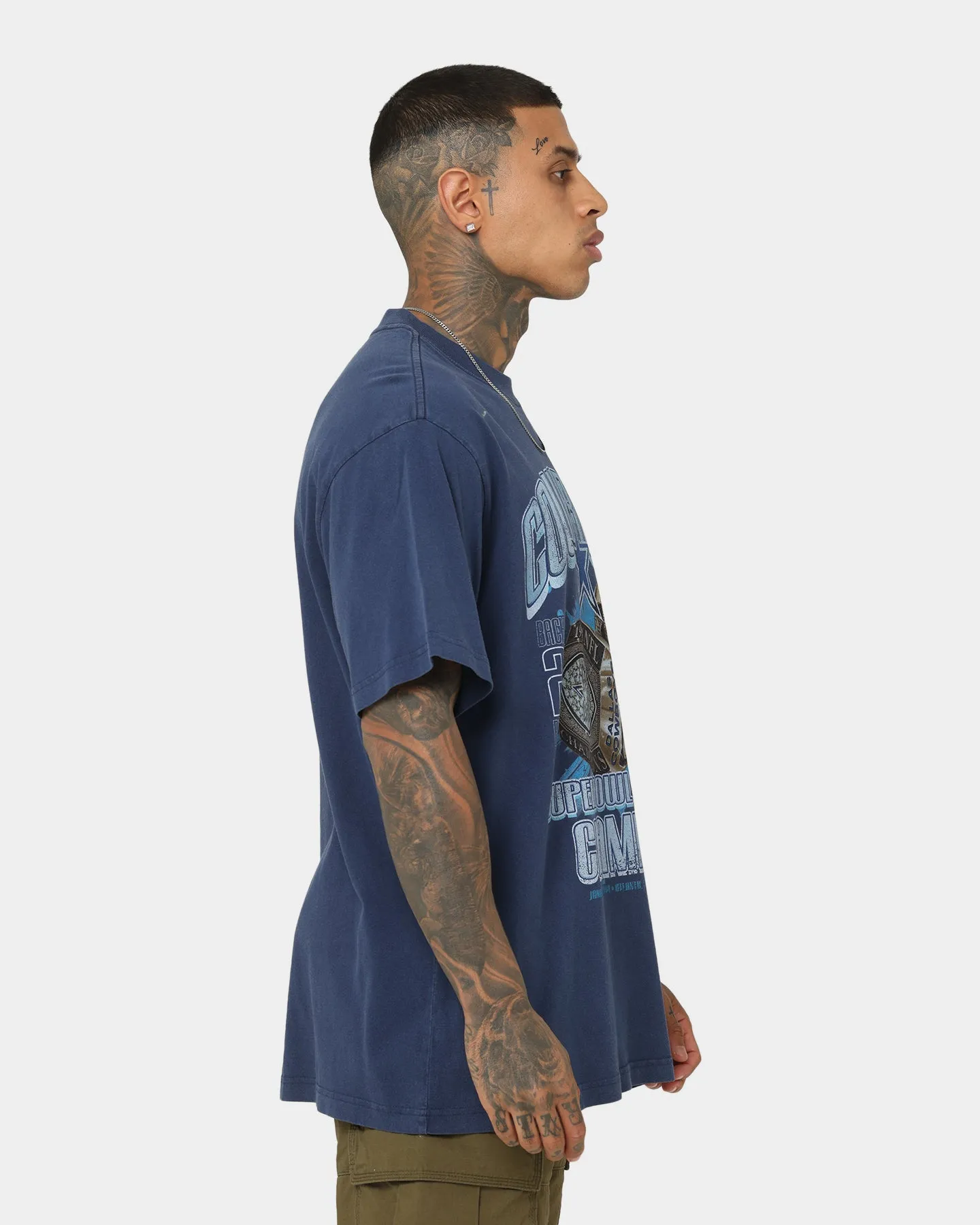 Mitchell & Ness Dallas Cowboys Super Bowl Champions T-Shirt Navy