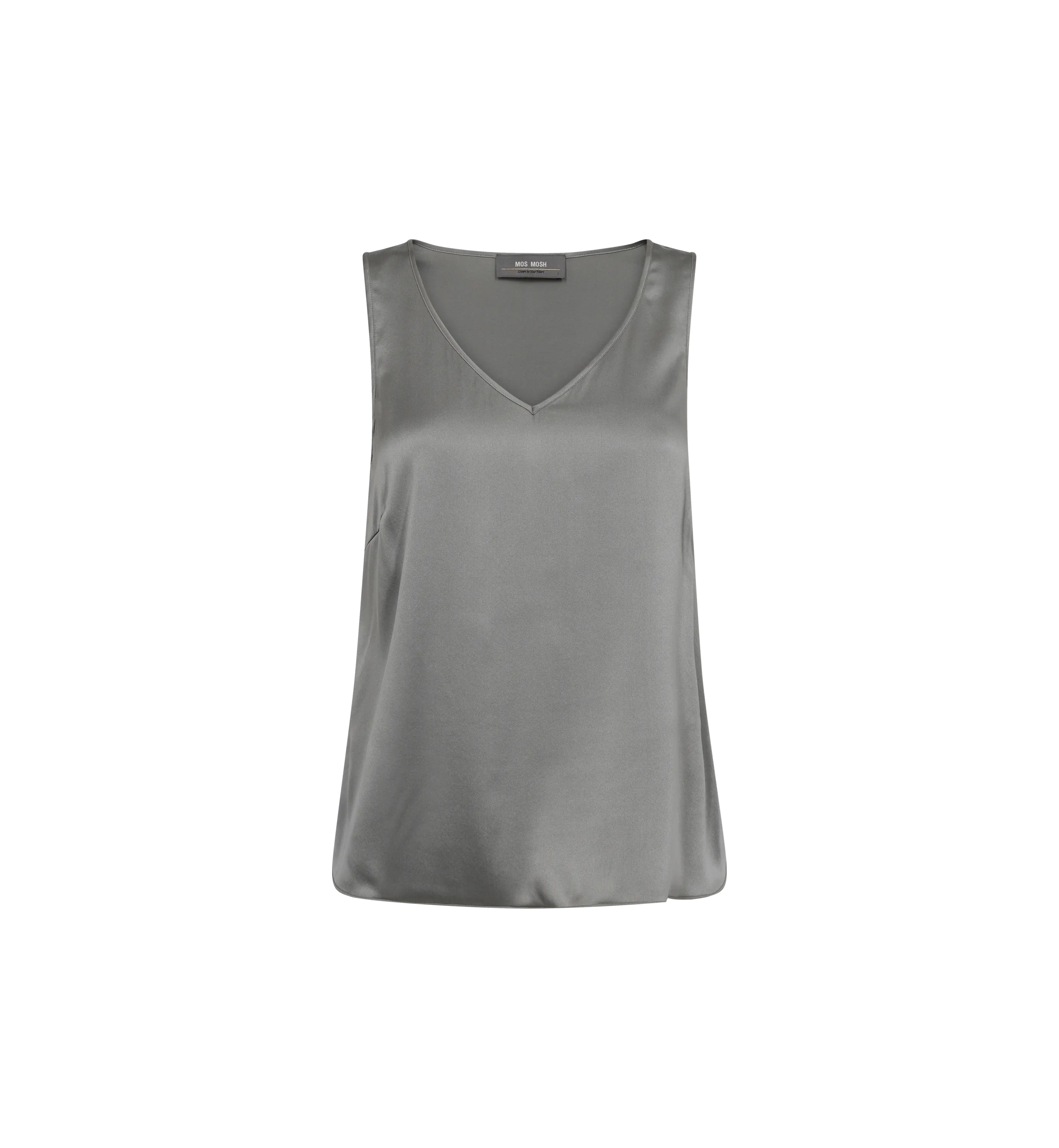 MMAstrid V-Neck Silk Tank Top