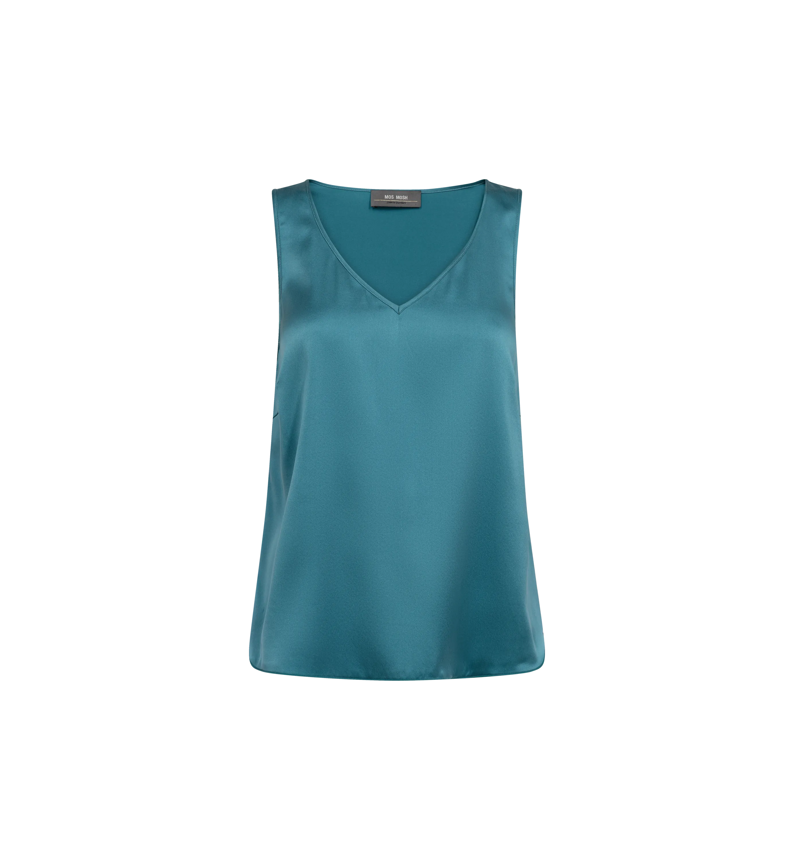 MMAstrid V-Neck Silk Tank Top