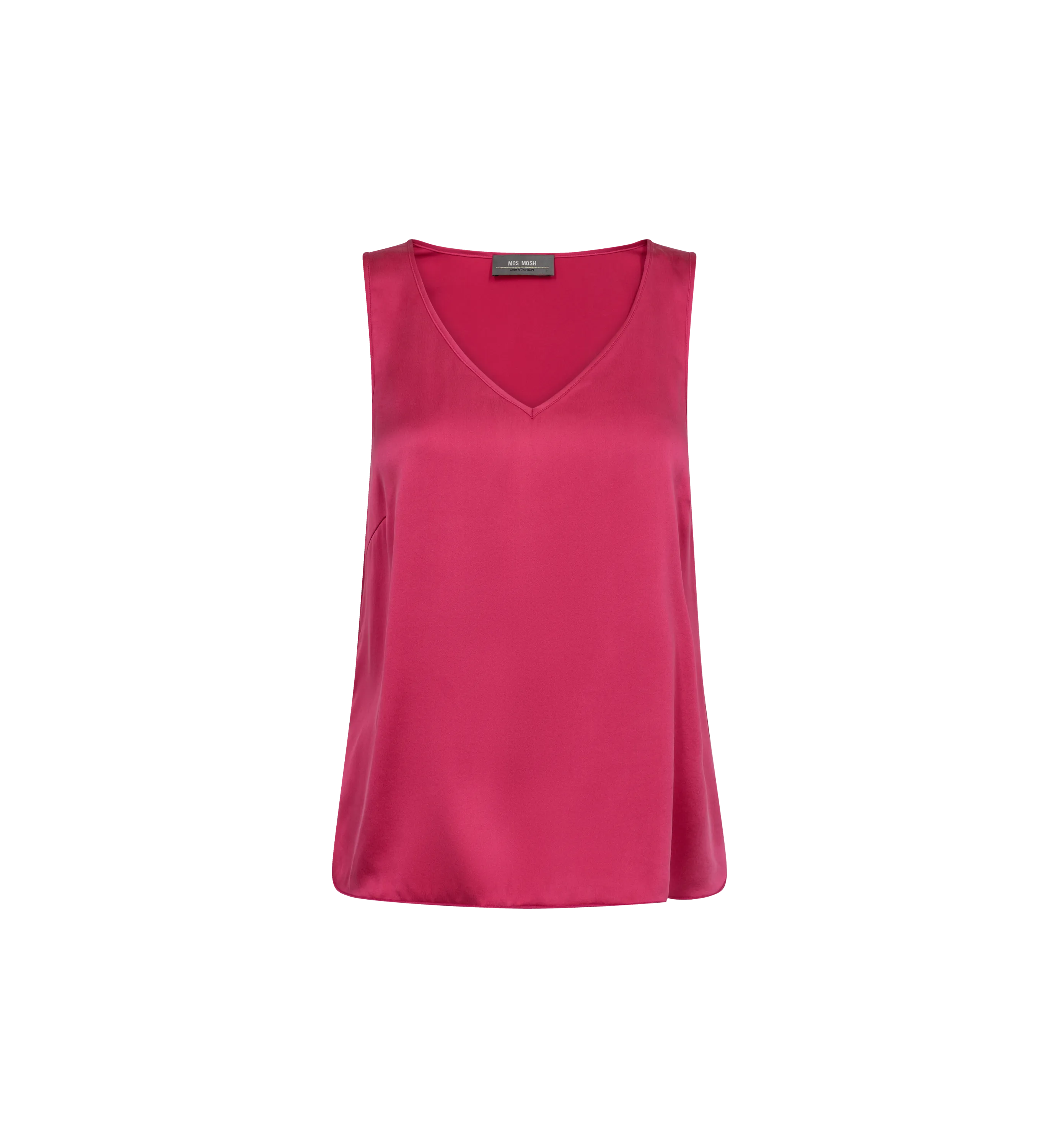 MMAstrid V-Neck Silk Tank Top