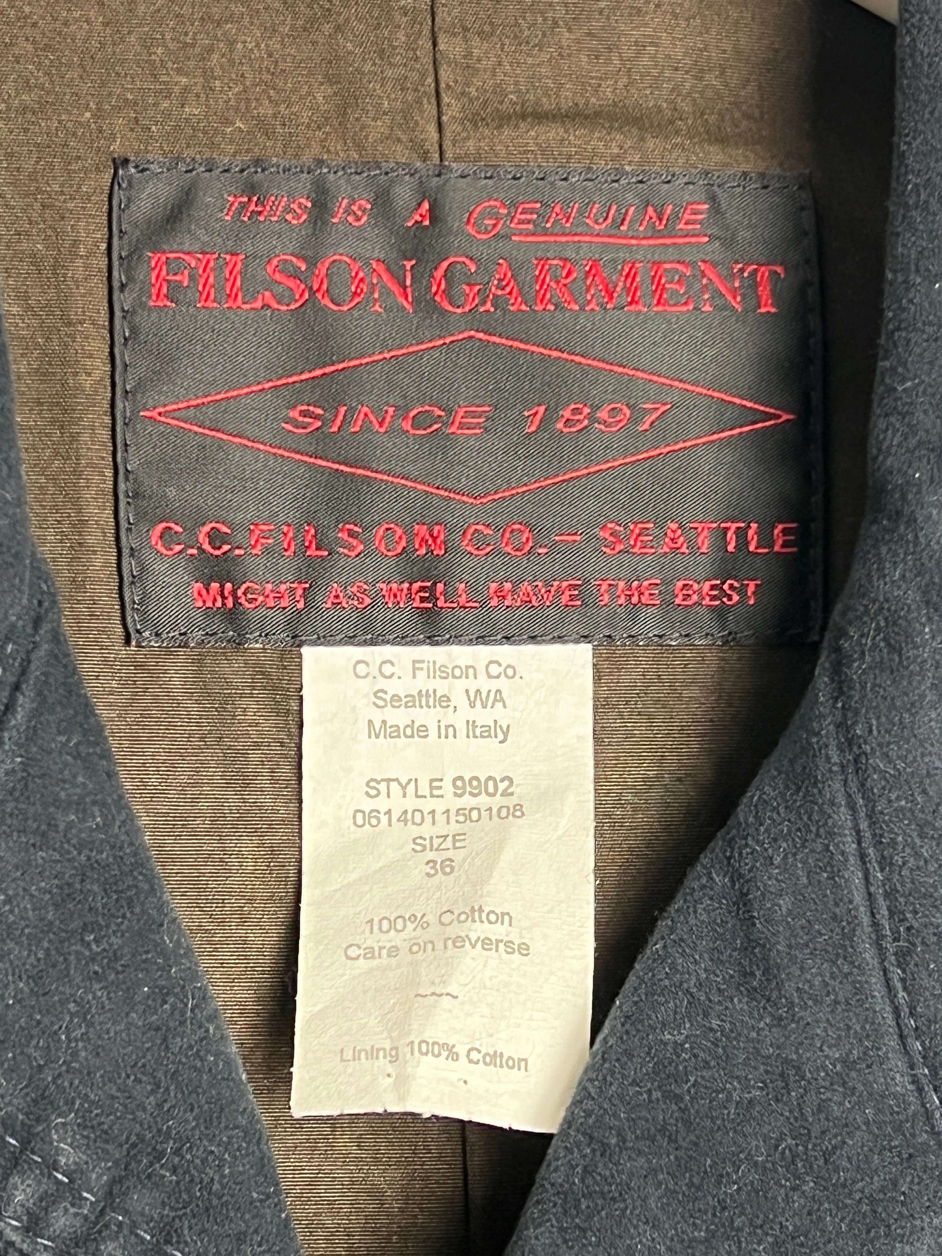 Moleskin Minor's Jacket