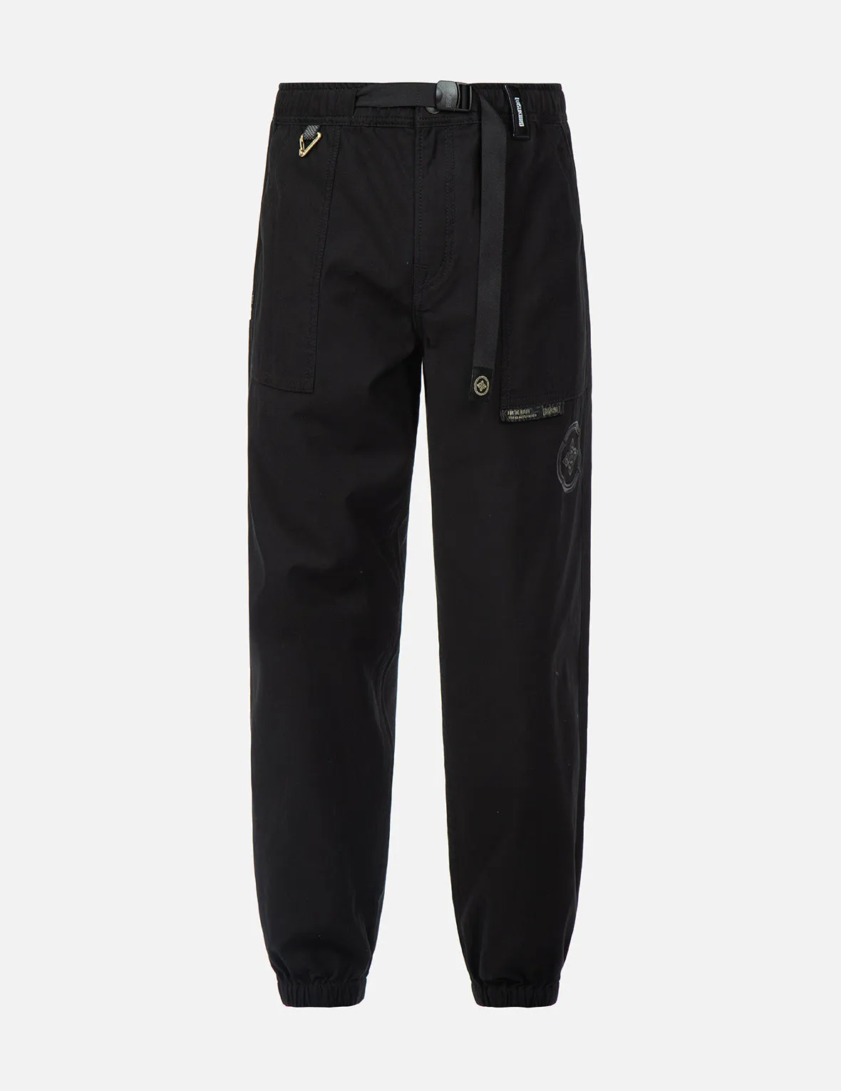 Monogram Embroidered Pannels Sweatpants