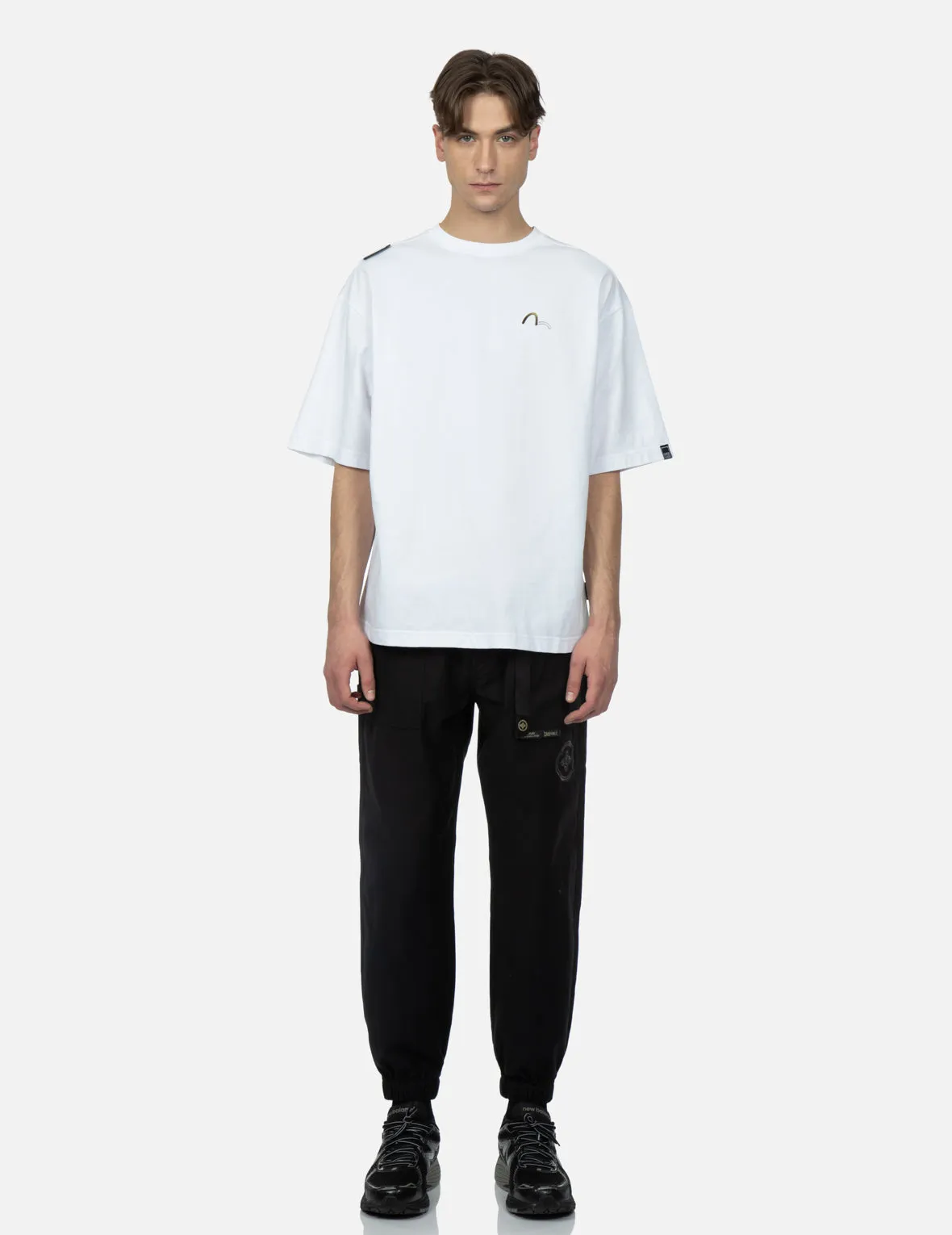 Monogram Embroidered Pannels Sweatpants