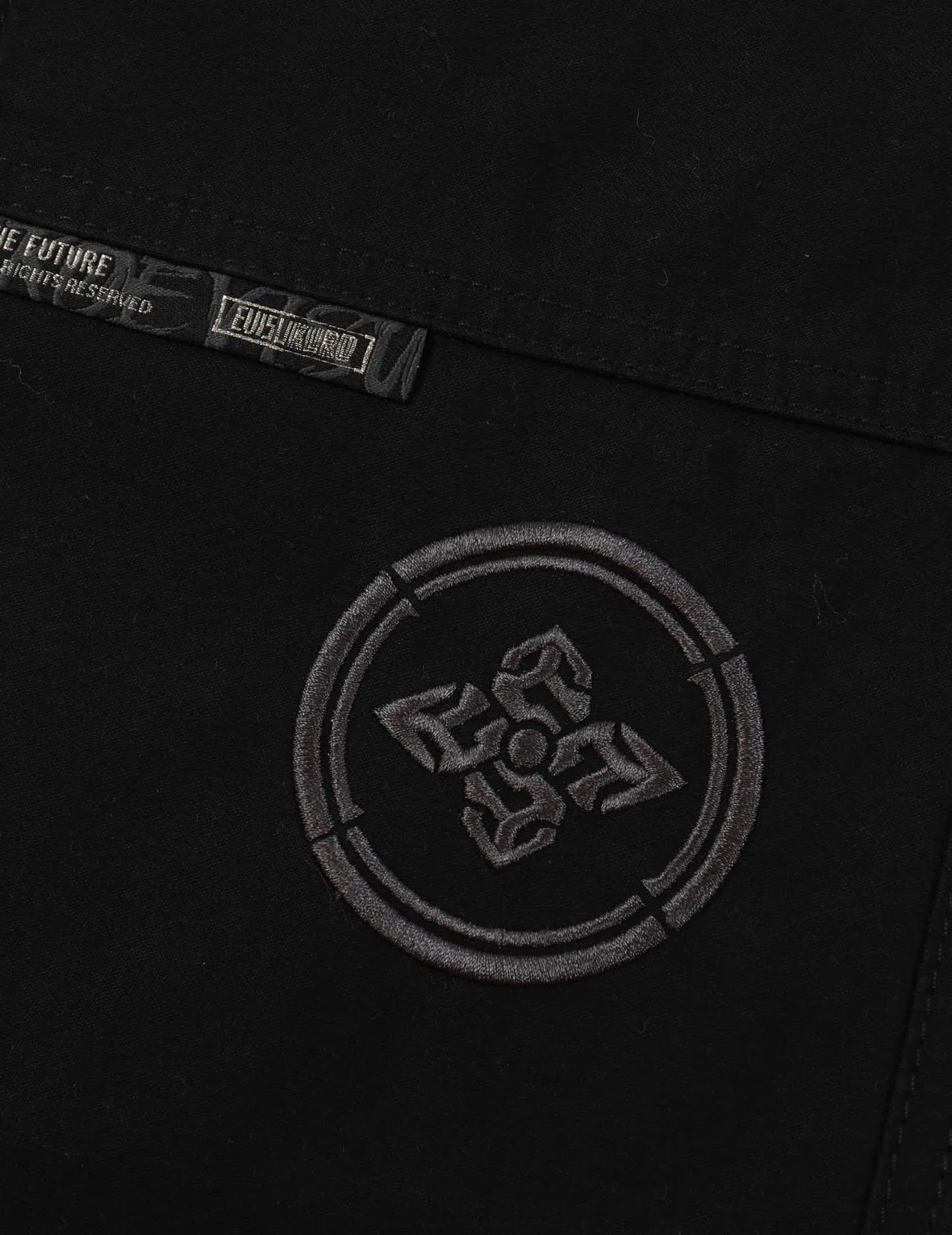 Monogram Embroidered Pannels Sweatpants