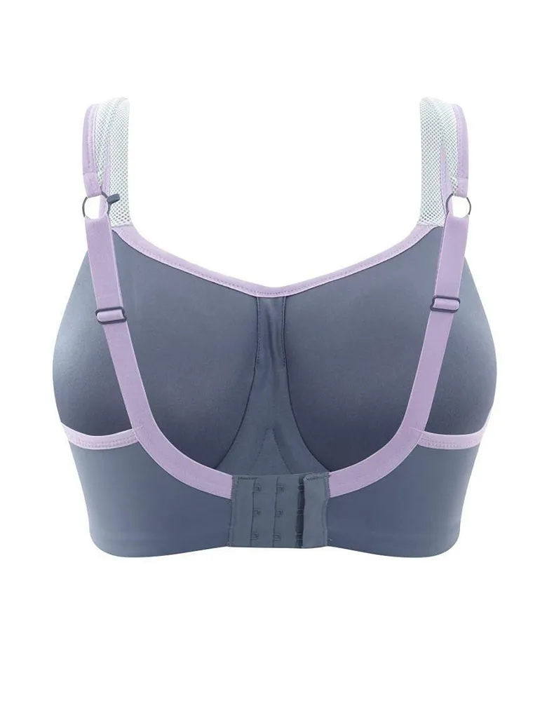 Panache 5021 Grey Convertible Underwire Sports Bra