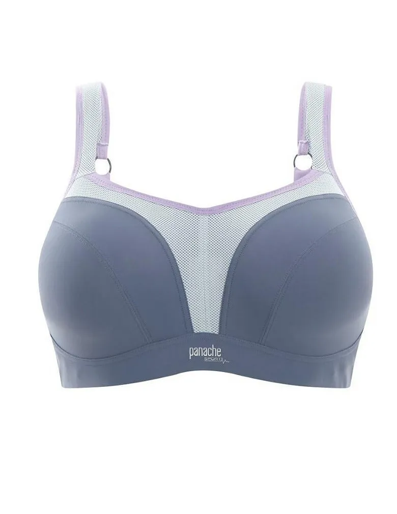 Panache 5021 Grey Convertible Underwire Sports Bra