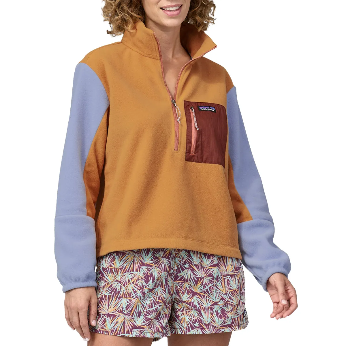 Patagonia Women's Microdini Half-Zip Fleece Pullover Jacket