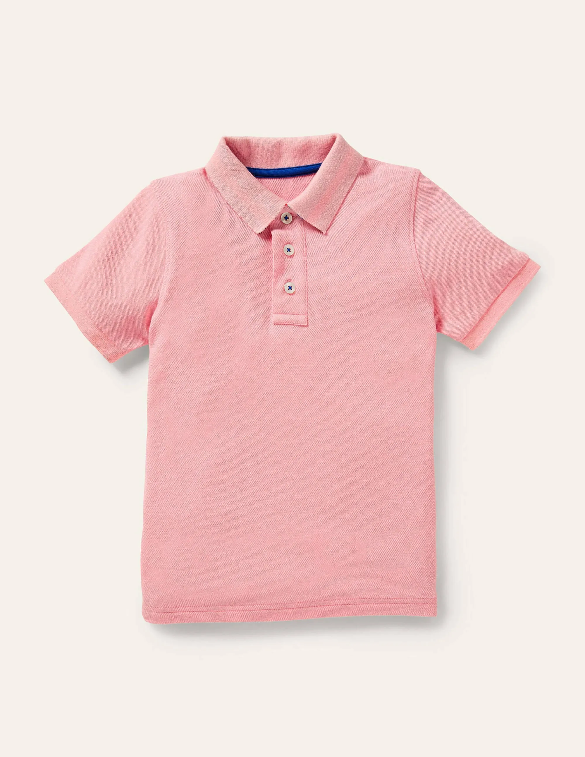 Piqué Polo Shirt-Boto Pink