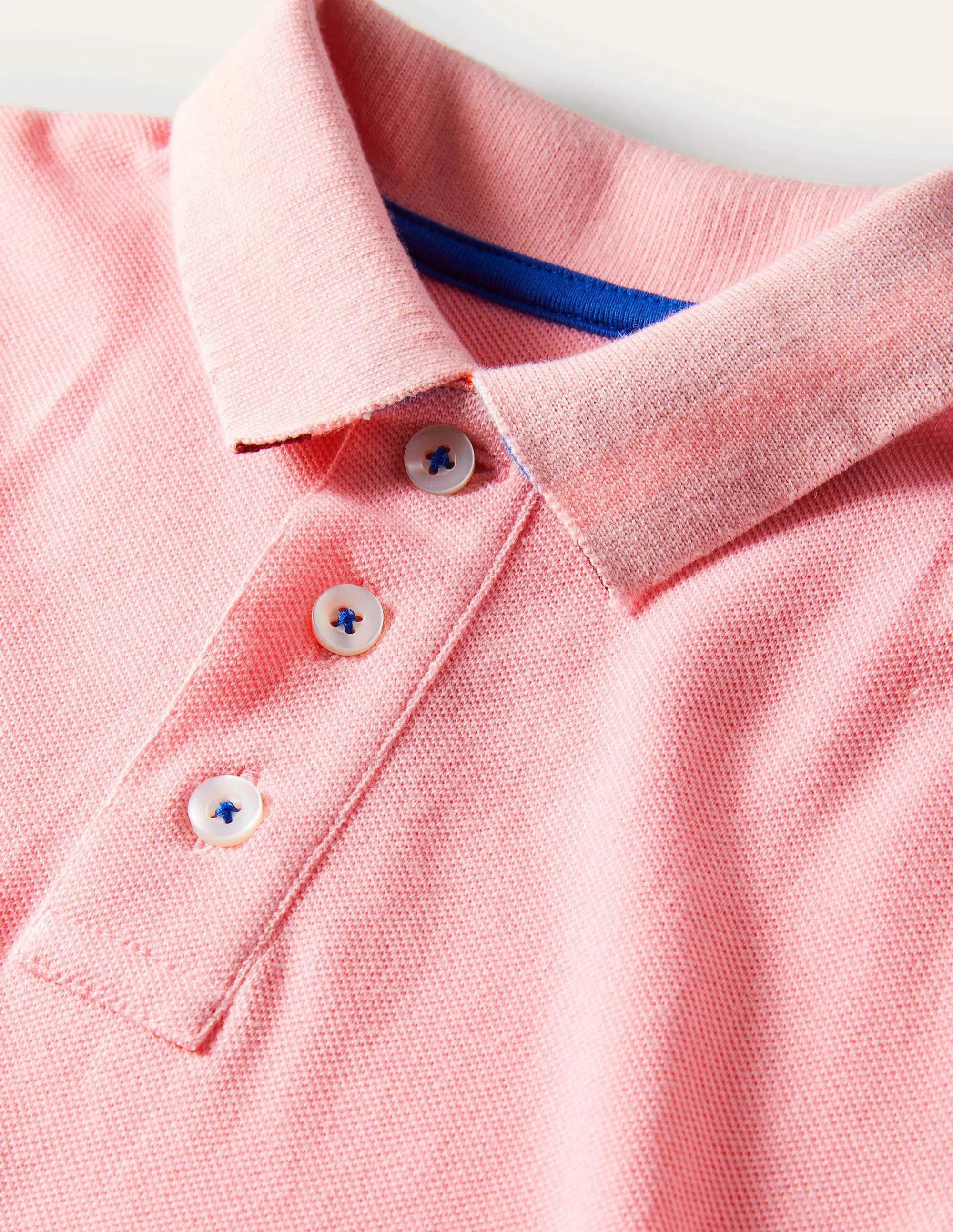 Piqué Polo Shirt-Boto Pink
