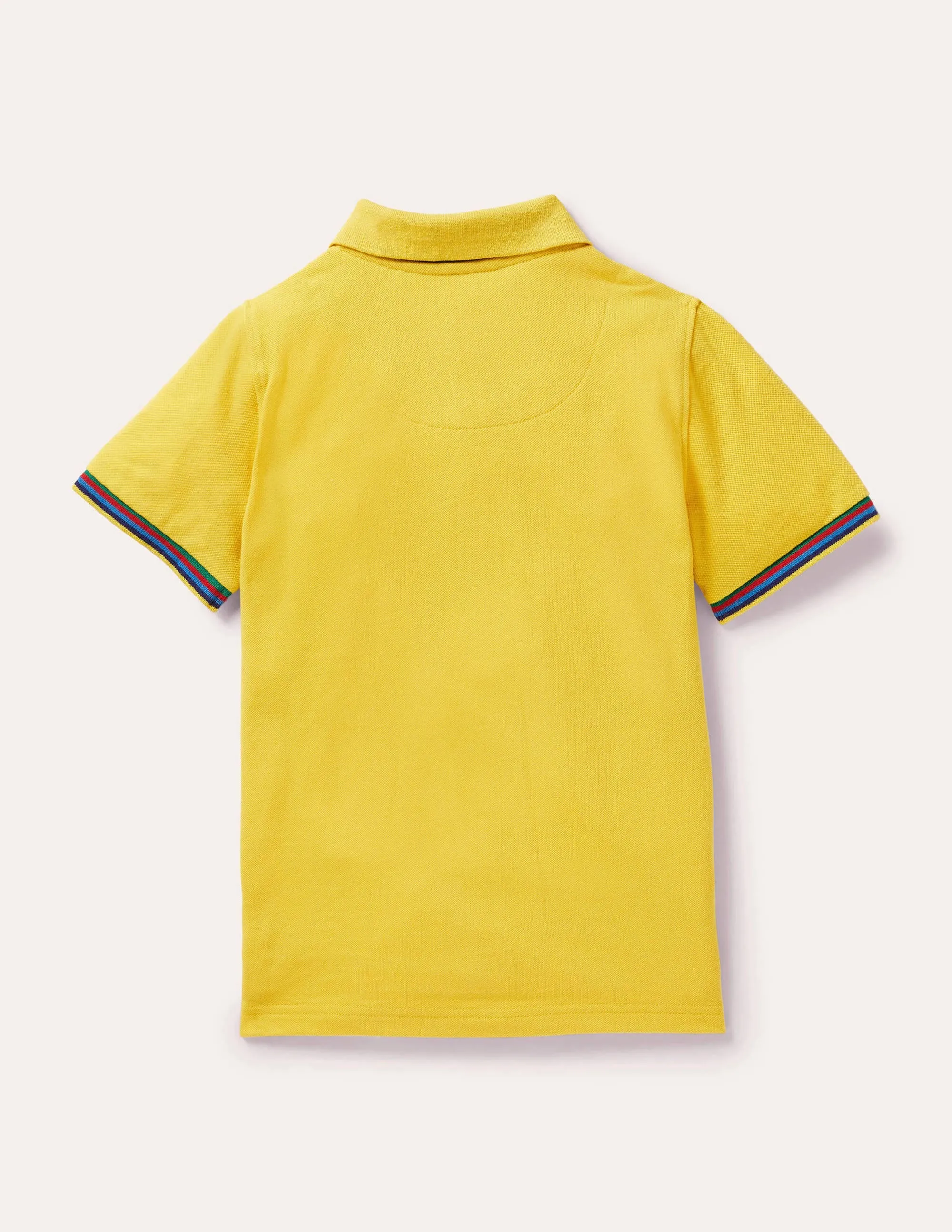 Piqué Polo Shirt-Daffodil Yellow