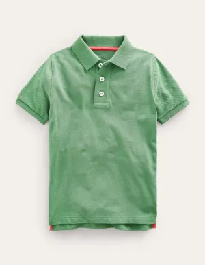 Piqué Polo Shirt-Deep Grass Green
