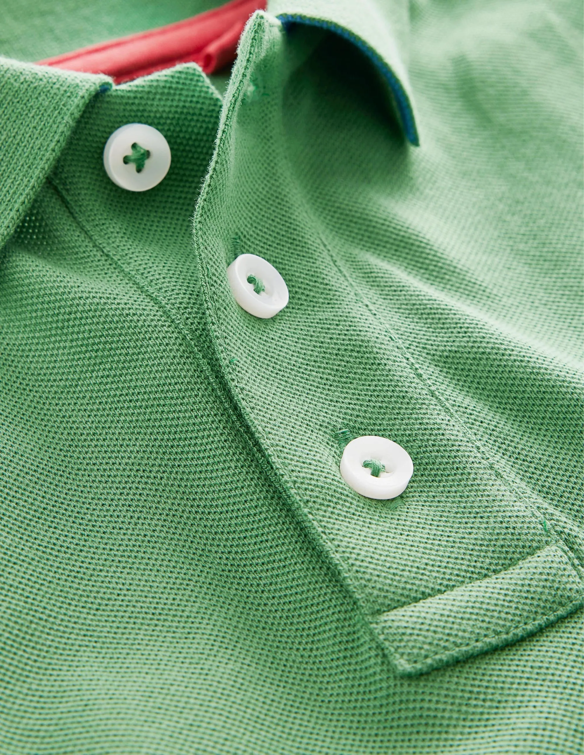 Piqué Polo Shirt-Deep Grass Green