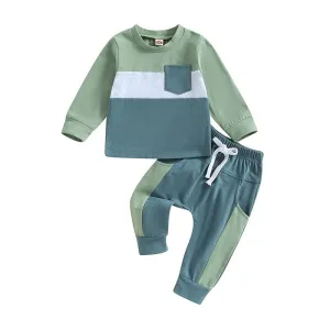 "River" 2-PC Sporty Warmup Set
