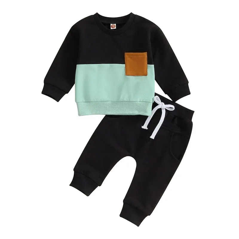 "River" 2-PC Sporty Warmup Set