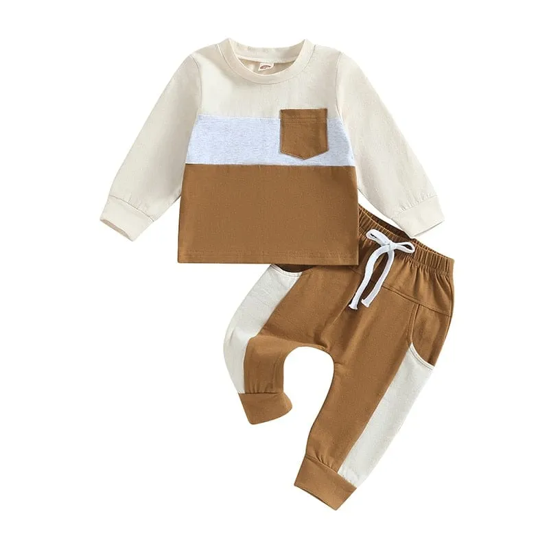 "River" 2-PC Sporty Warmup Set