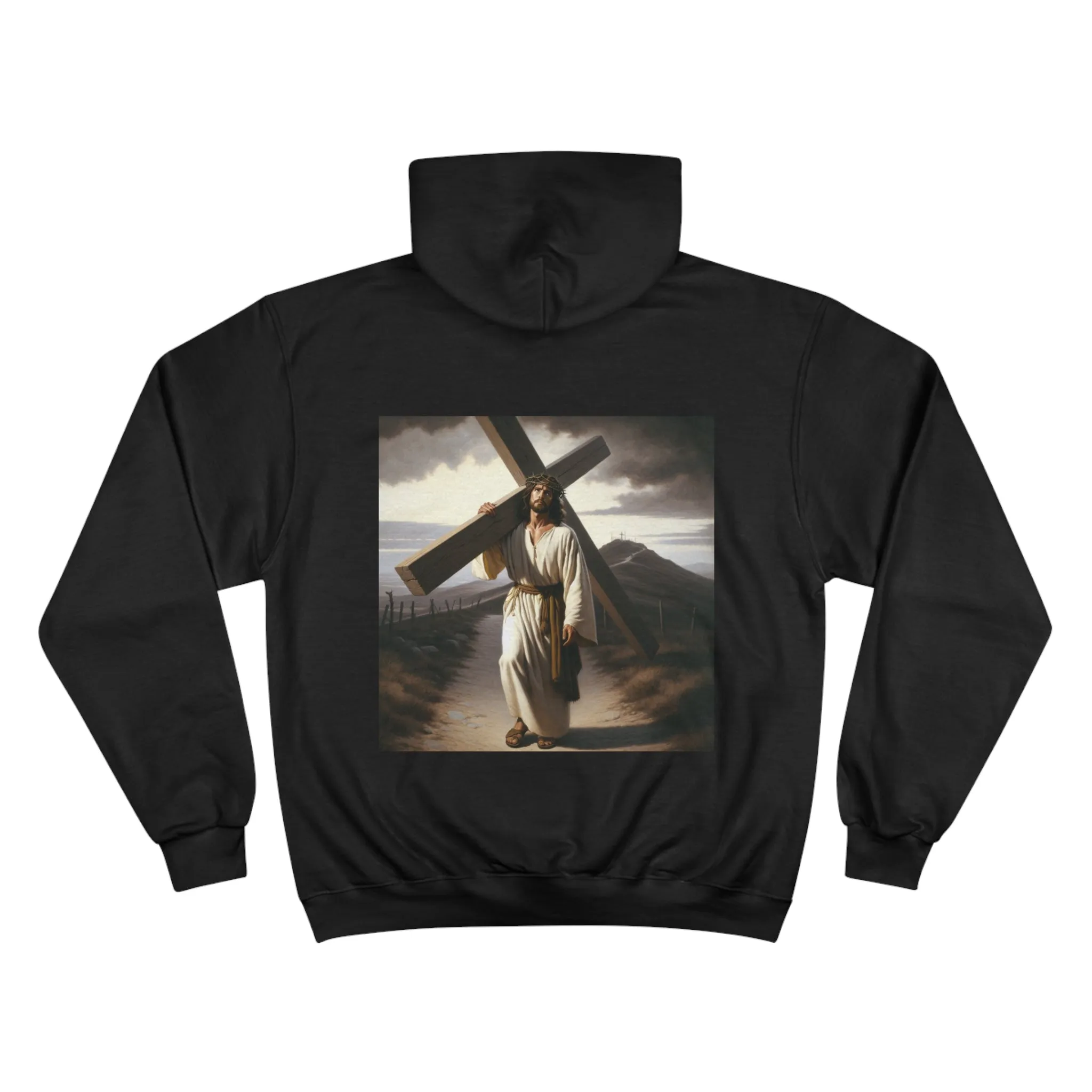 "Take Up Your Cross and Follow Me"-Hoodie