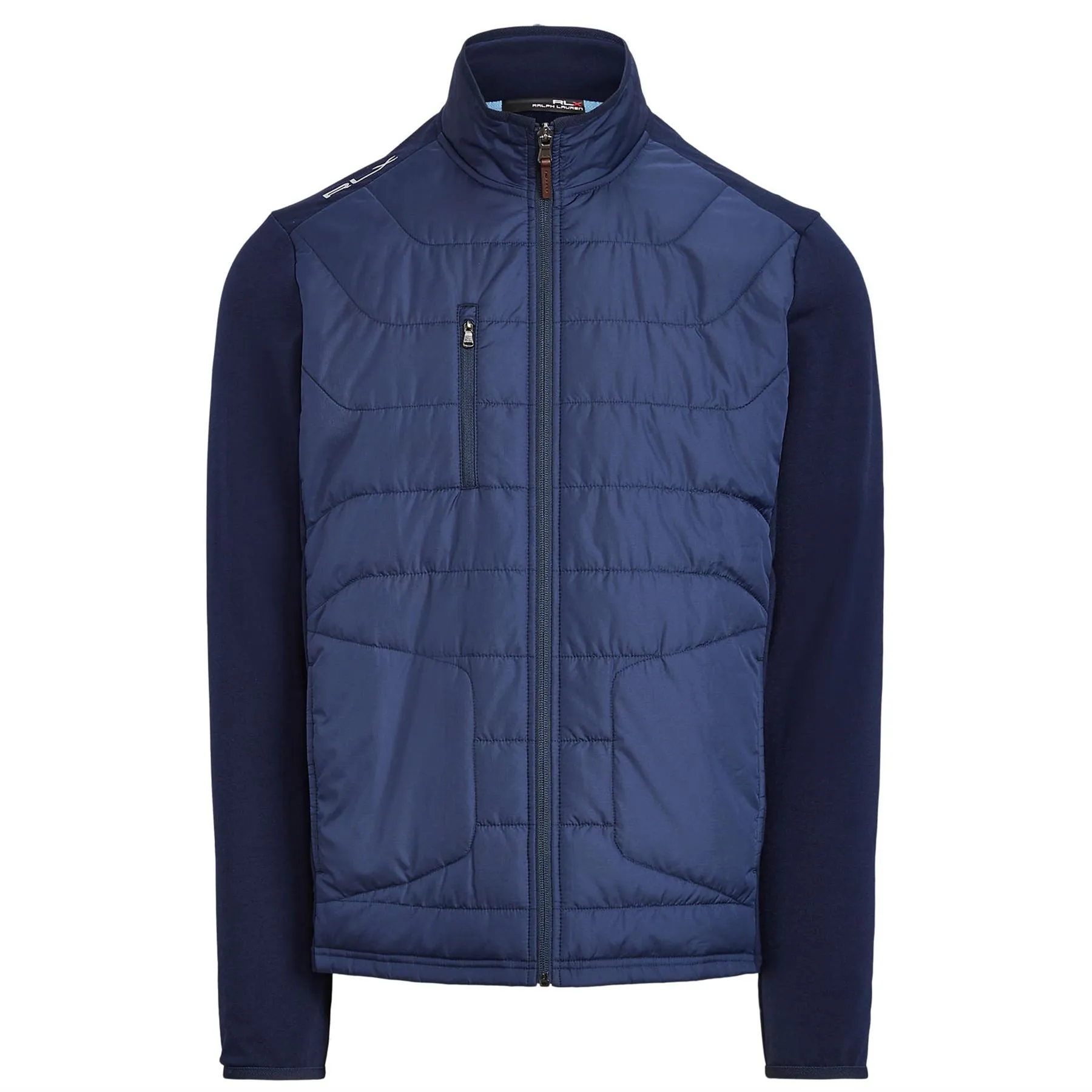Recycled Performance Mockneck Navy - SS23