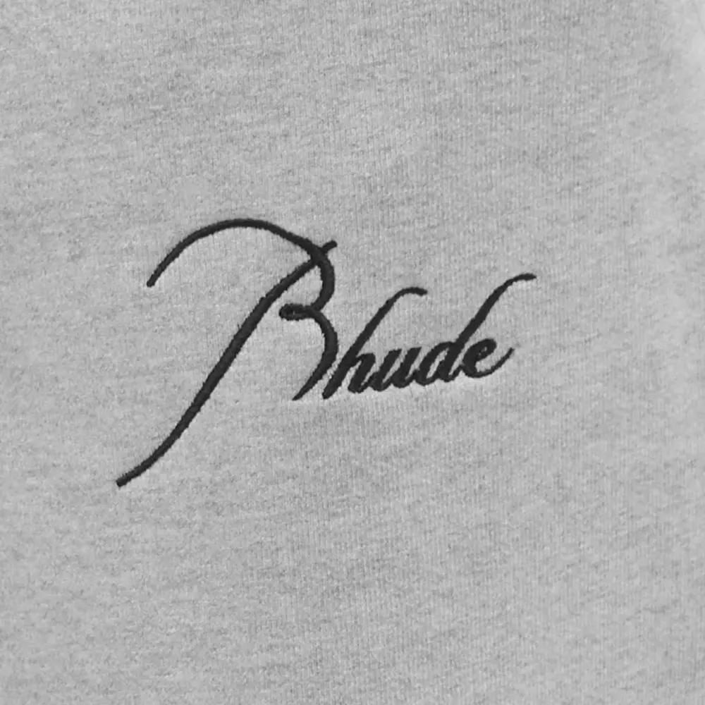 Rhude Grey Cuffed Sweatpants