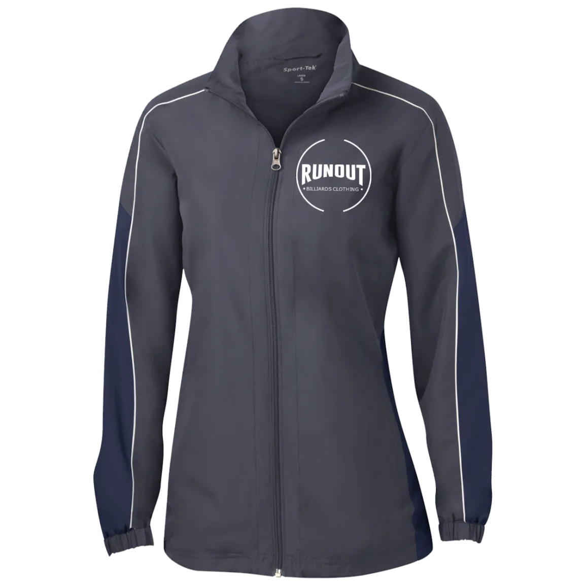 Runout Billiards Clothing - Ladies' Piped Colorblock Windbreaker