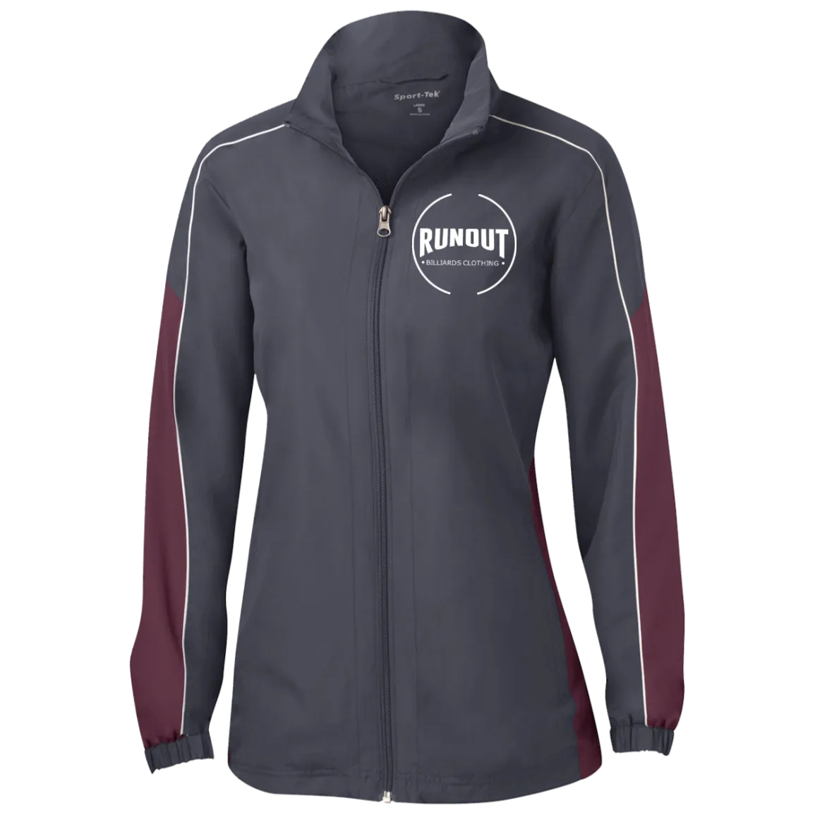Runout Billiards Clothing - Ladies' Piped Colorblock Windbreaker