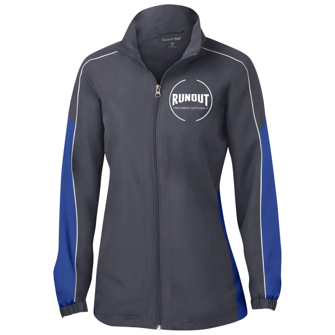 Runout Billiards Clothing - Ladies' Piped Colorblock Windbreaker