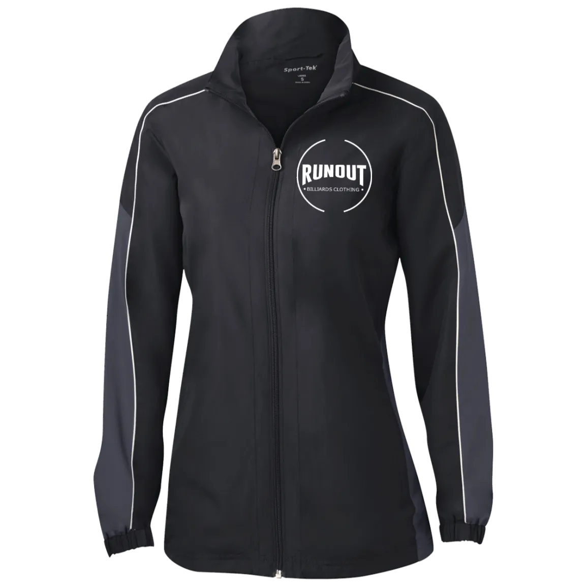 Runout Billiards Clothing - Ladies' Piped Colorblock Windbreaker