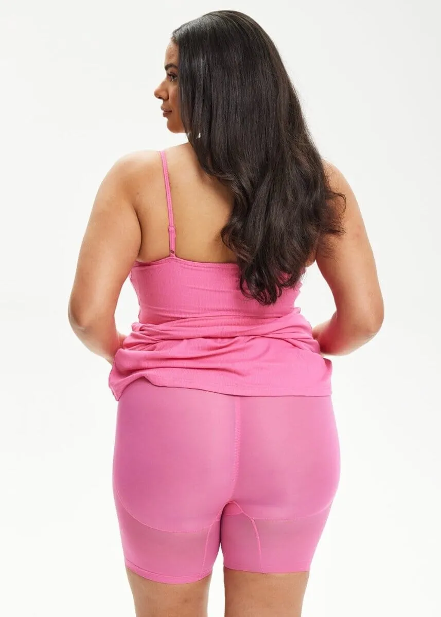 SecretSculpt Spaghetti Strap Midi Dress