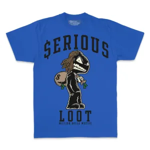 Serious Loot - Royal Blue T-Shirt