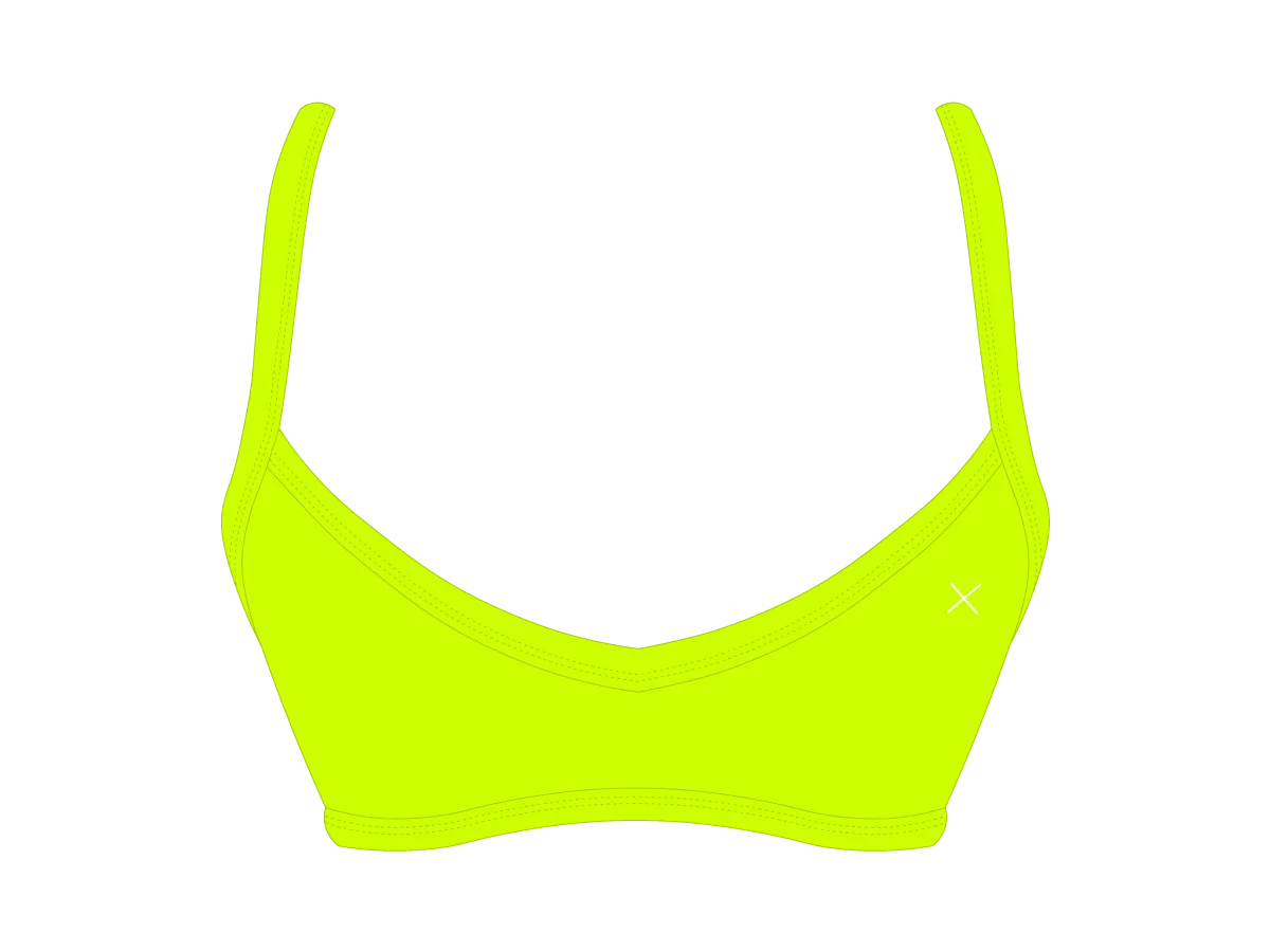 Sour Yellow Sporty Top