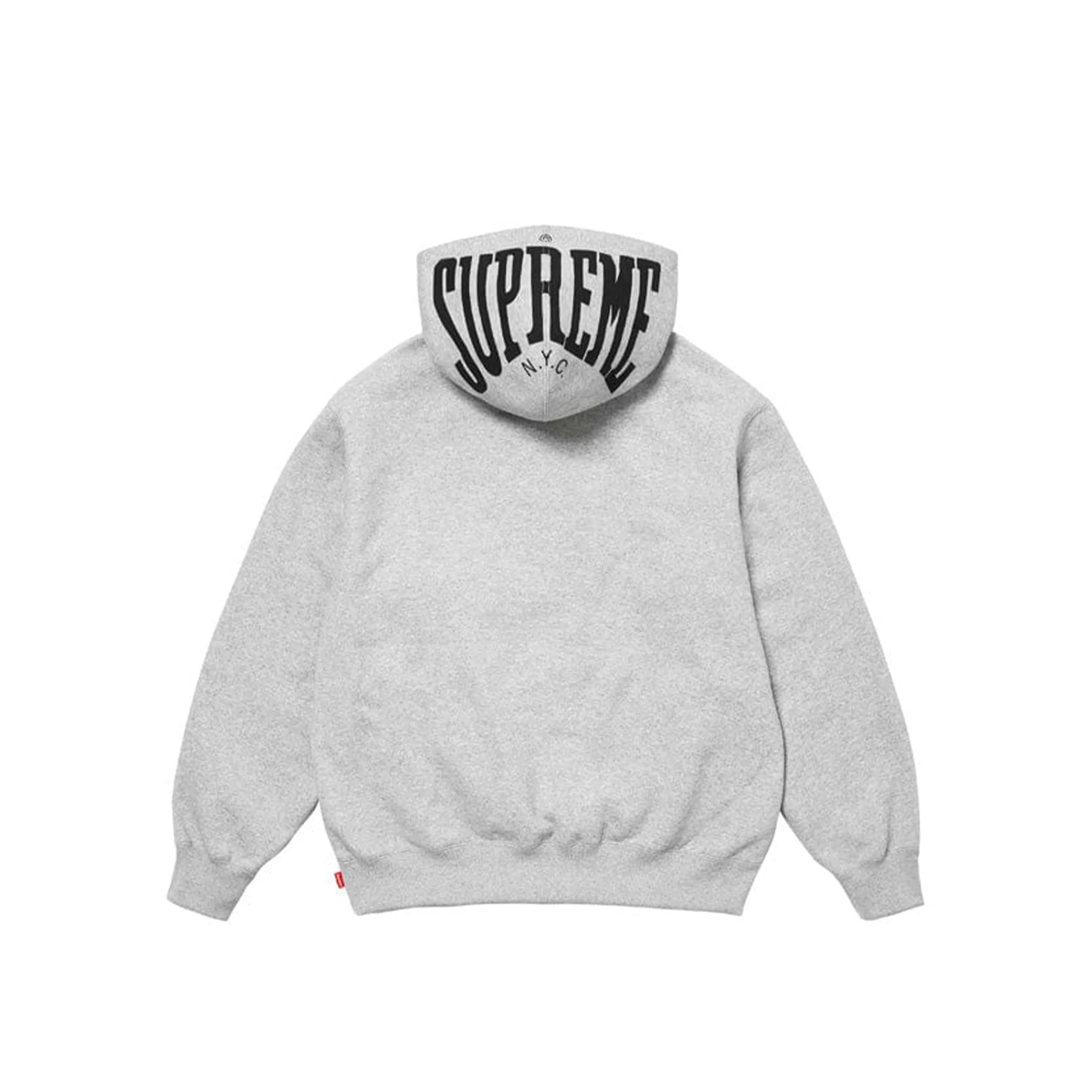 Supreme Warm Up Hooded Sweatshirt (SS24) Heather Grey