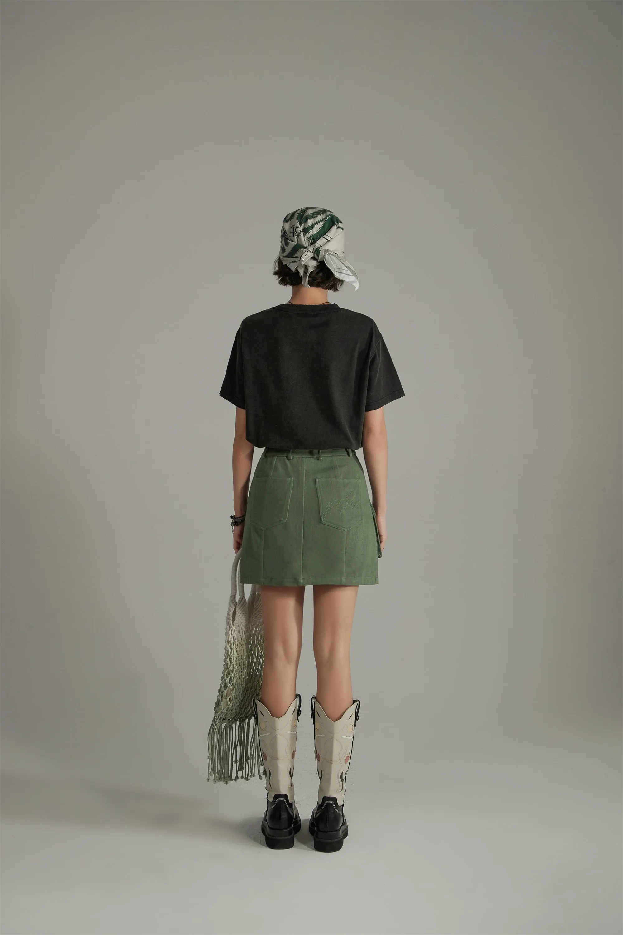 Team Spirit Printed Cropped Sporty Top