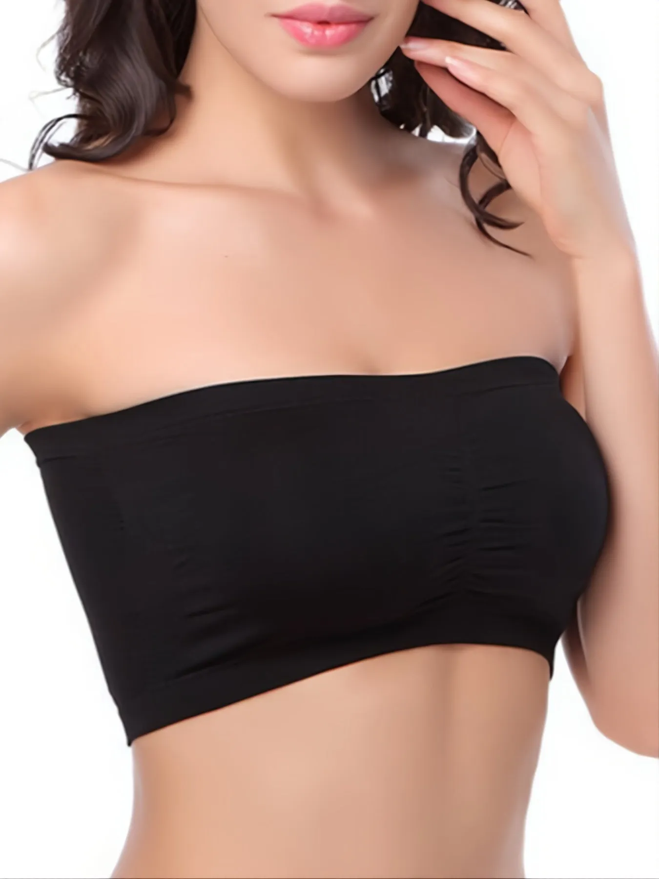 Ultimate Comfort Shoulderless Strapless Bra for Women  3 Pcs