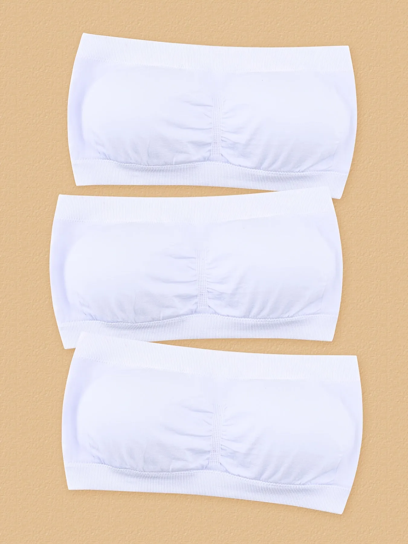 Ultimate Comfort Shoulderless Strapless Bra for Women  3 Pcs