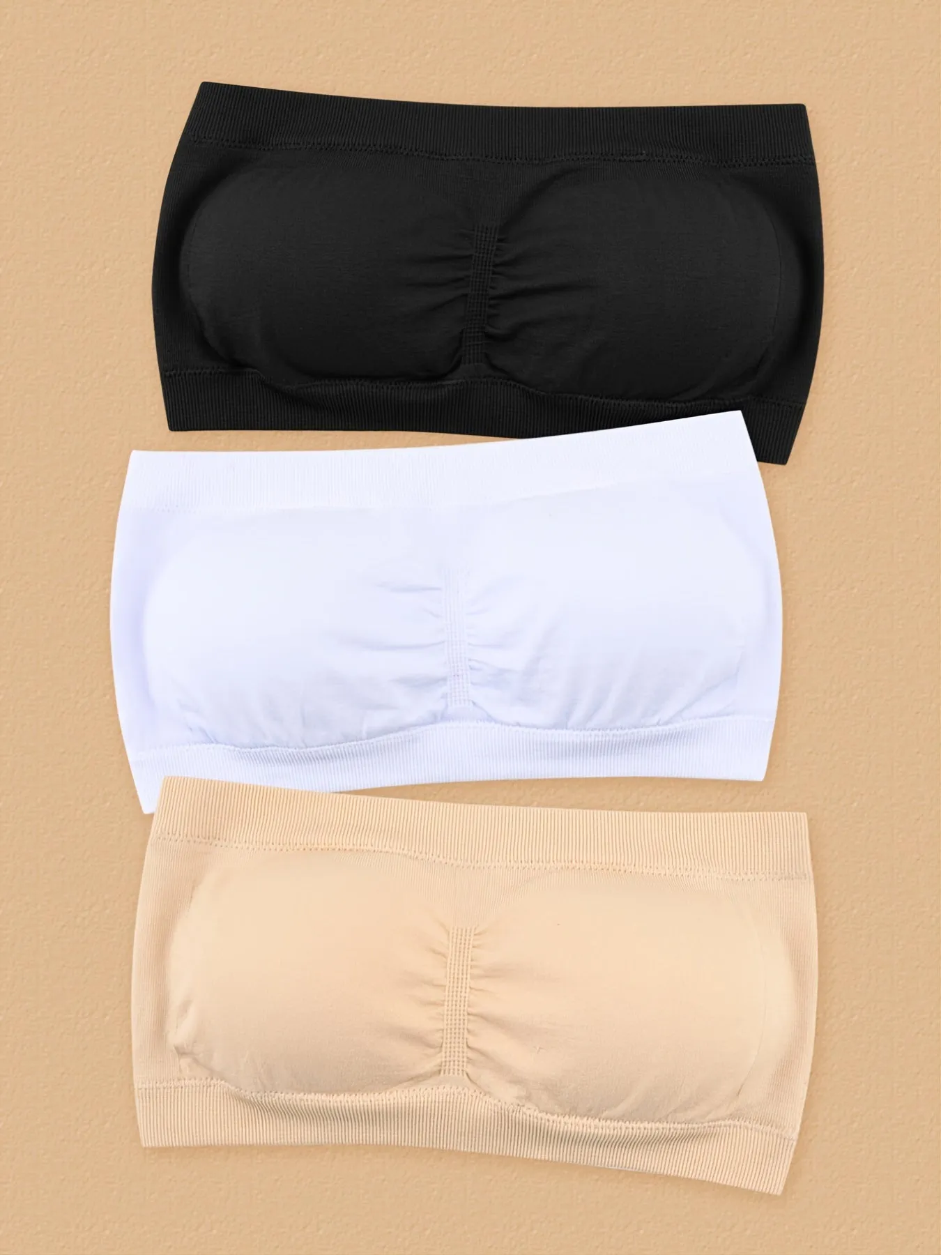 Ultimate Comfort Shoulderless Strapless Bra for Women  3 Pcs