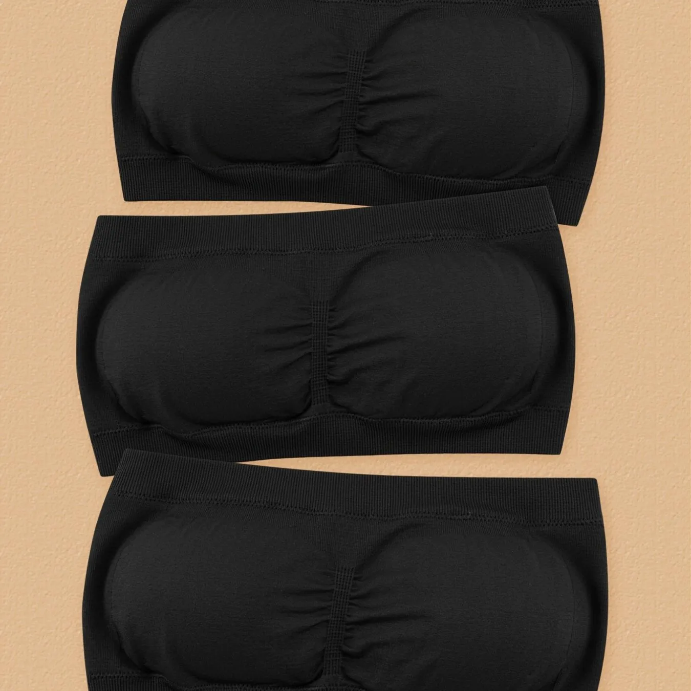 Ultimate Comfort Shoulderless Strapless Bra for Women  3 Pcs
